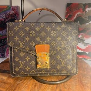 Louis Vuitton MonceauMonogram Handbag